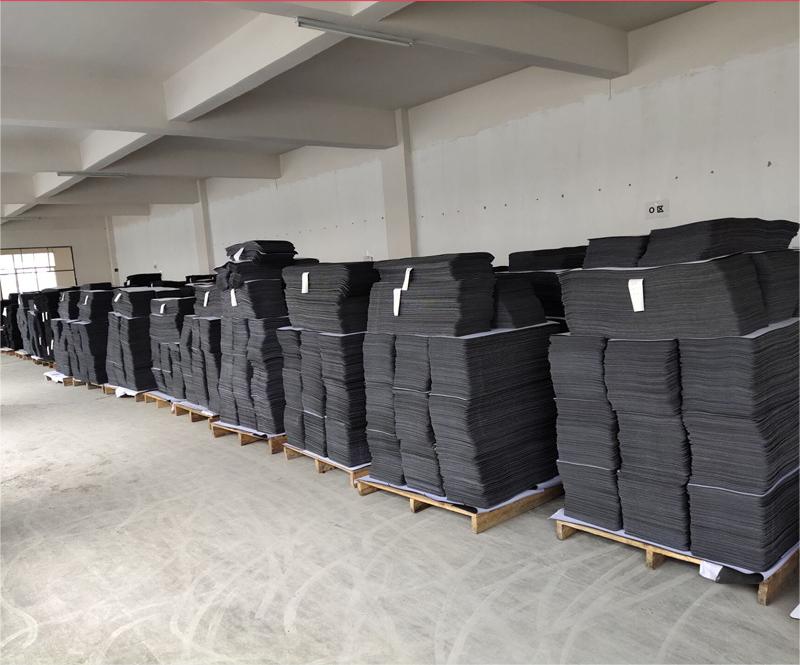 Rubber foam roll wholesale natural rubber anti-slip cushioned mat mouse mat yoga mat floor mat chess mat table game mat coil raw materials manufacturer | PAIDU