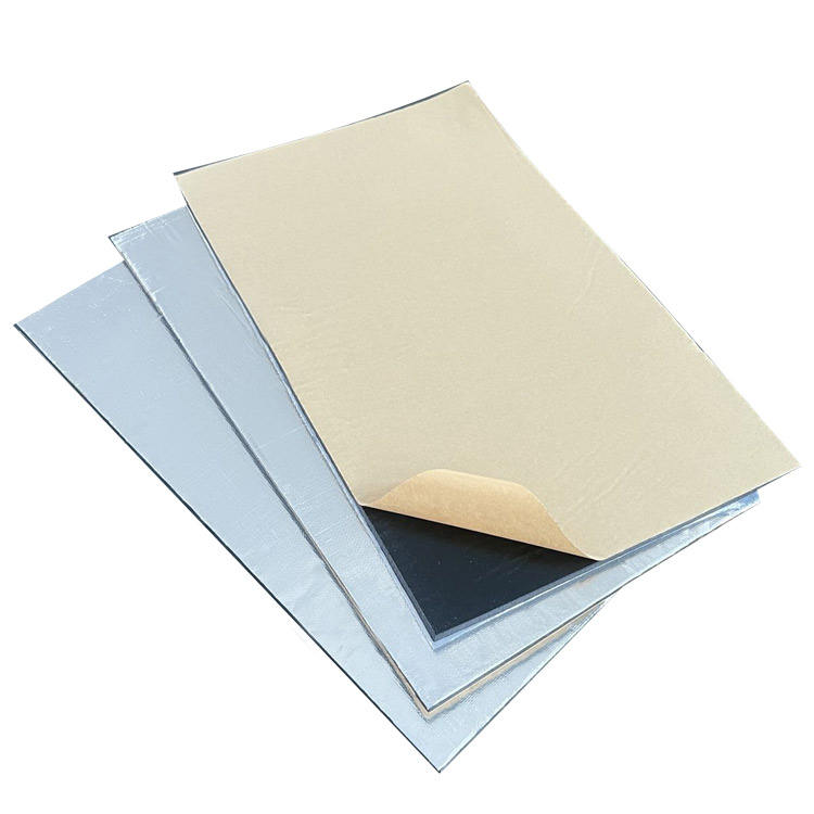 Factory wholesale waterproof sound insulation construction materials flat NBR rubber foam for car | PAIDU