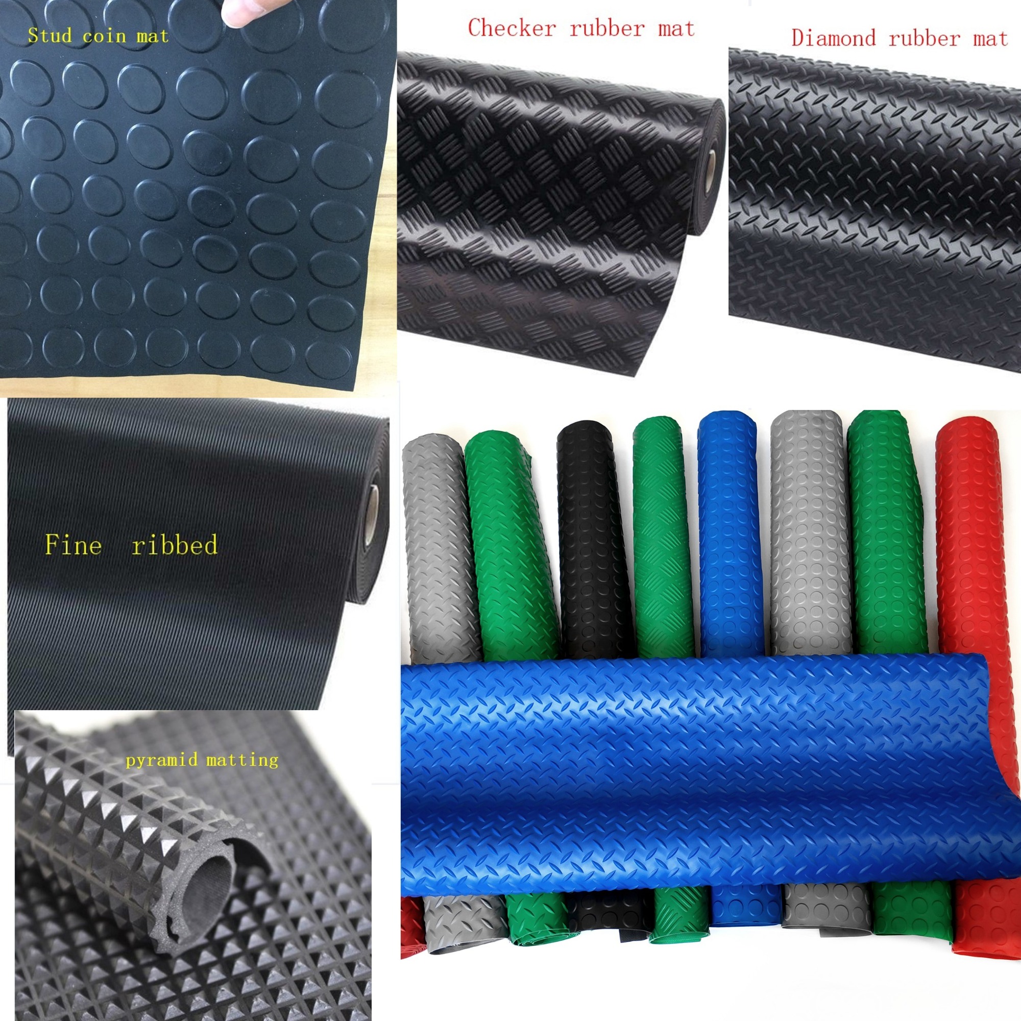 65+-5 Shore A 25mm thickness Recycle material SBR rubber plate epdm rubber sheet factory/PAIDU